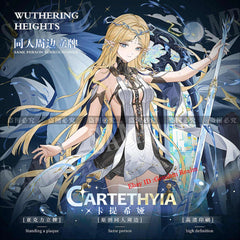 Anime Wuthering Waves Cartethyia Deluxe Acrylic Desktop Stand Figure Collection 07FC0E-D4 - KOEEK