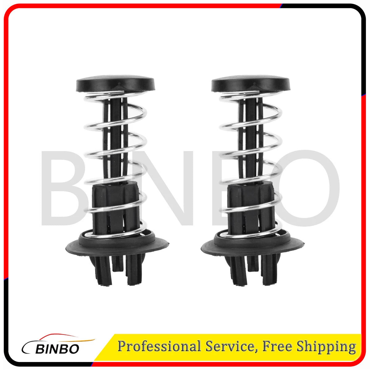 2Pcs Front Engine Hood Spring Catch Safety Latch Fits For C/E/S/SL/GLK-Class 07FC0E-D4 - KOEEK