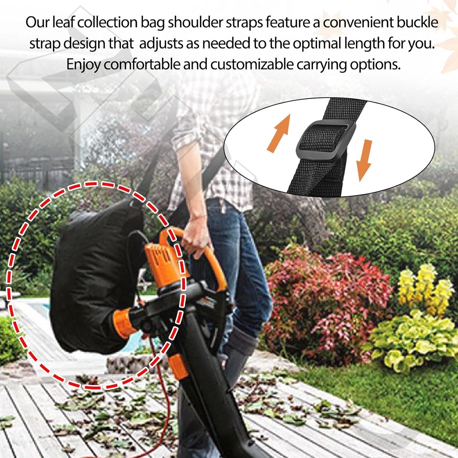 new 50026858 Trivac Leaf Collection Bag (WGBAG500) for Worx Vacuum Cleaner 12... 07FC0E-D4 - KOEEK
