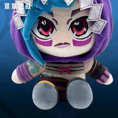 Official Arcane:League of Legends Jinx Plush Doll Stuffed Toy Pillow Plushie 07FC0E-D4 - KOEEK