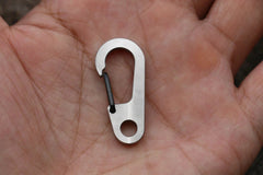 TITANER CNC Titanium Alloy Key Chain Carabiner Tools Outdoor Camping Travel EDC TITANER - KOEEK