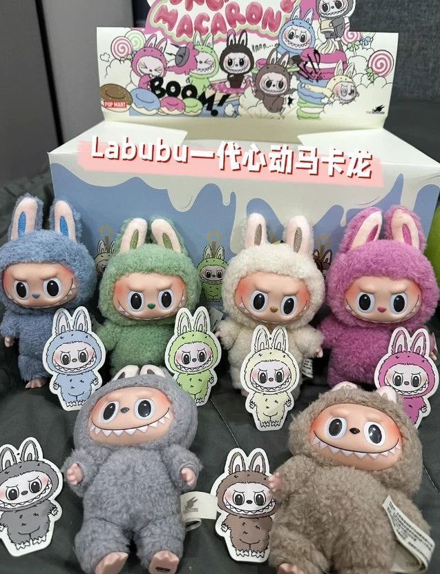 Collectible POPMART The Monster Tasty Macaron Blind Box-Random Action Home Decor 07FC0E-D4 - KOEEK