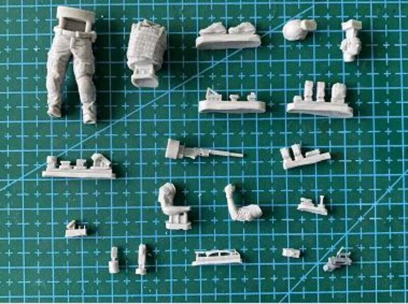 1/35 Resin Figure Model Kit US Special Forces 2 Figures Unassambled Unpainted 07FC0E-D4 - KOEEK