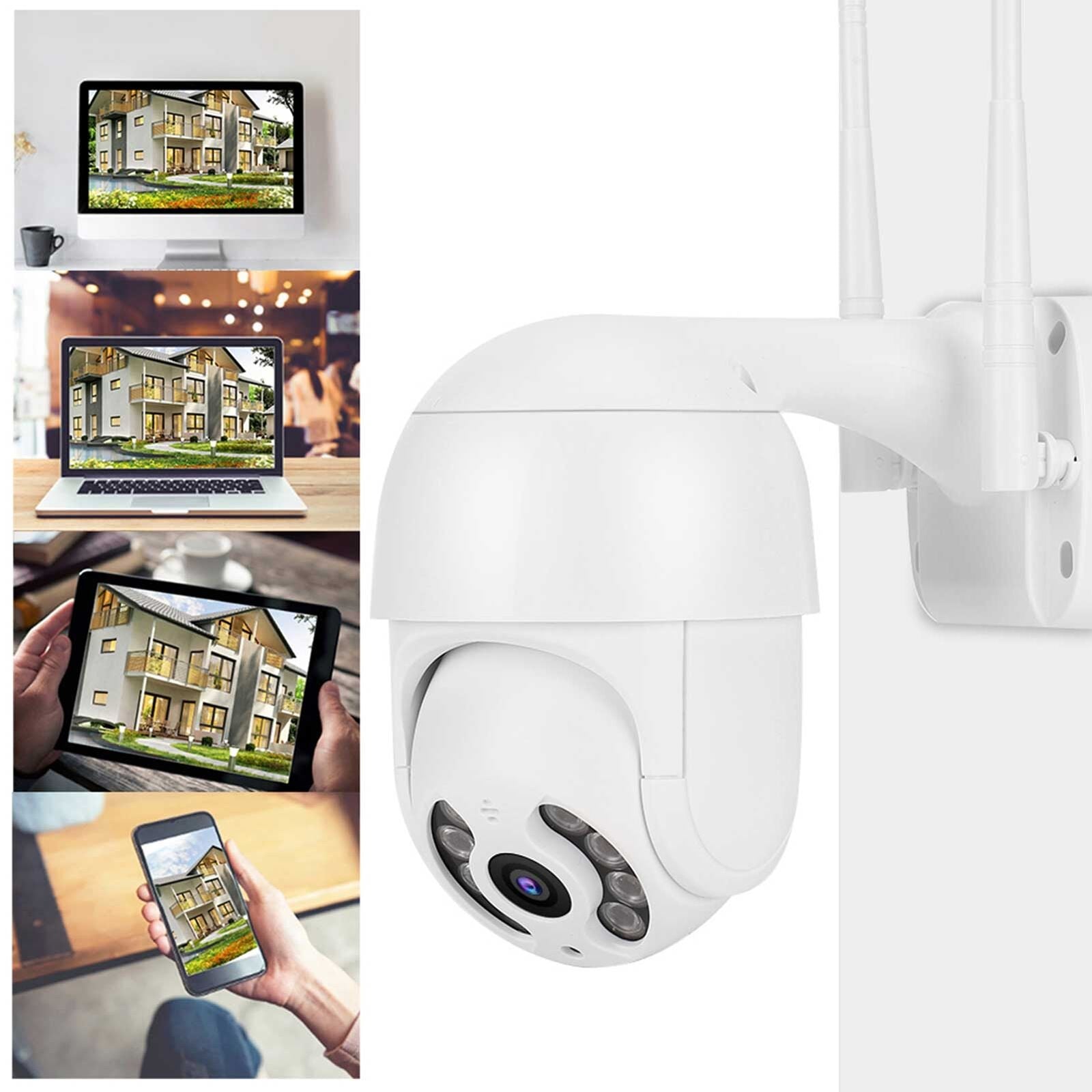 new (U.S. Regulations) Pan Tilt CCTV Professional WiFi Camera Home Camera koeek - KOEEK