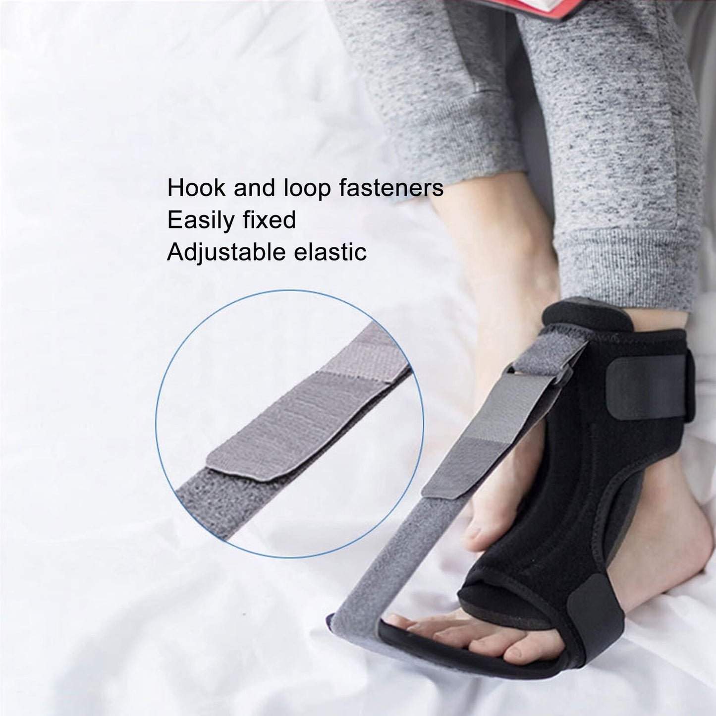 new Night Splint Brace Drop Corrector For Heel Spur Arch Ankle Pain Women(S ) HGF koeek - KOEEK