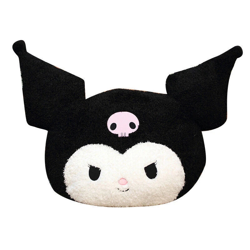 Kuromi Plush Toys Huge Stuffed Doll Kawaii Pillow Backrest Girl Bedroom Cushion 07FC0E-D4 - KOEEK