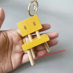 Anime Suzume No Tojimari Chair Metal Keychain Pendant Keyring Gift 07FC0E-D4 - KOEEK
