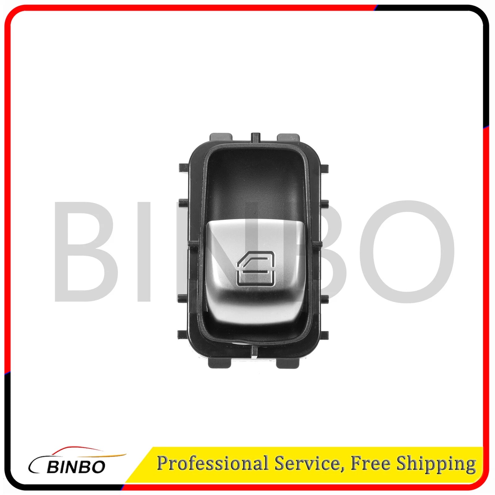 Window Control Switch Single Custom for Mercedes-Benz C-class W205 2015-2020 07FC0E-D4 - KOEEK