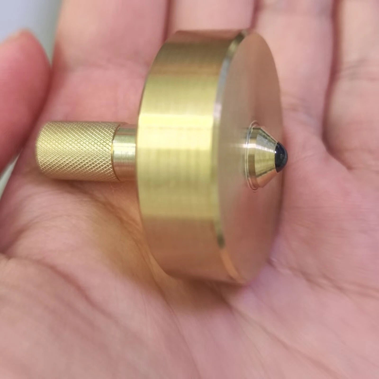 Brass Hand Twisting Spinning Top Gyro Gyroscope Spinner Toys Gift 07FC0E-D4 - KOEEK