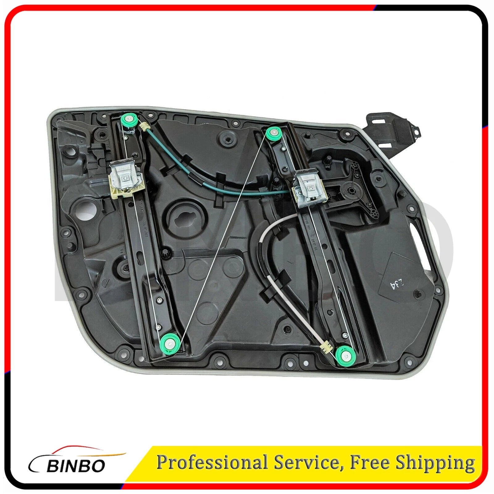 Front Left Electric Window Lifting Frame With Plate For Benz W205 S205 C200 C300 07FC0E-D4 - KOEEK