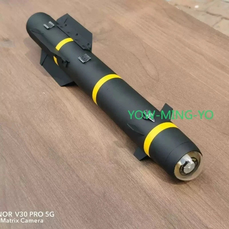 23cm AGM-114 Hellfire Missile 3D Printed High Precision Military Display Model 07FC0E-D4 - KOEEK