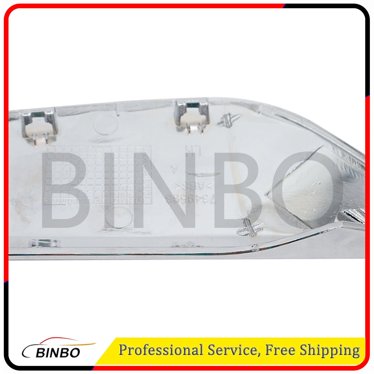 For 2017-2022 BMW G30 G38 5-Series Left Fender Side Air Outlet Cover Trim Chrome 07FC0E-D4 - KOEEK