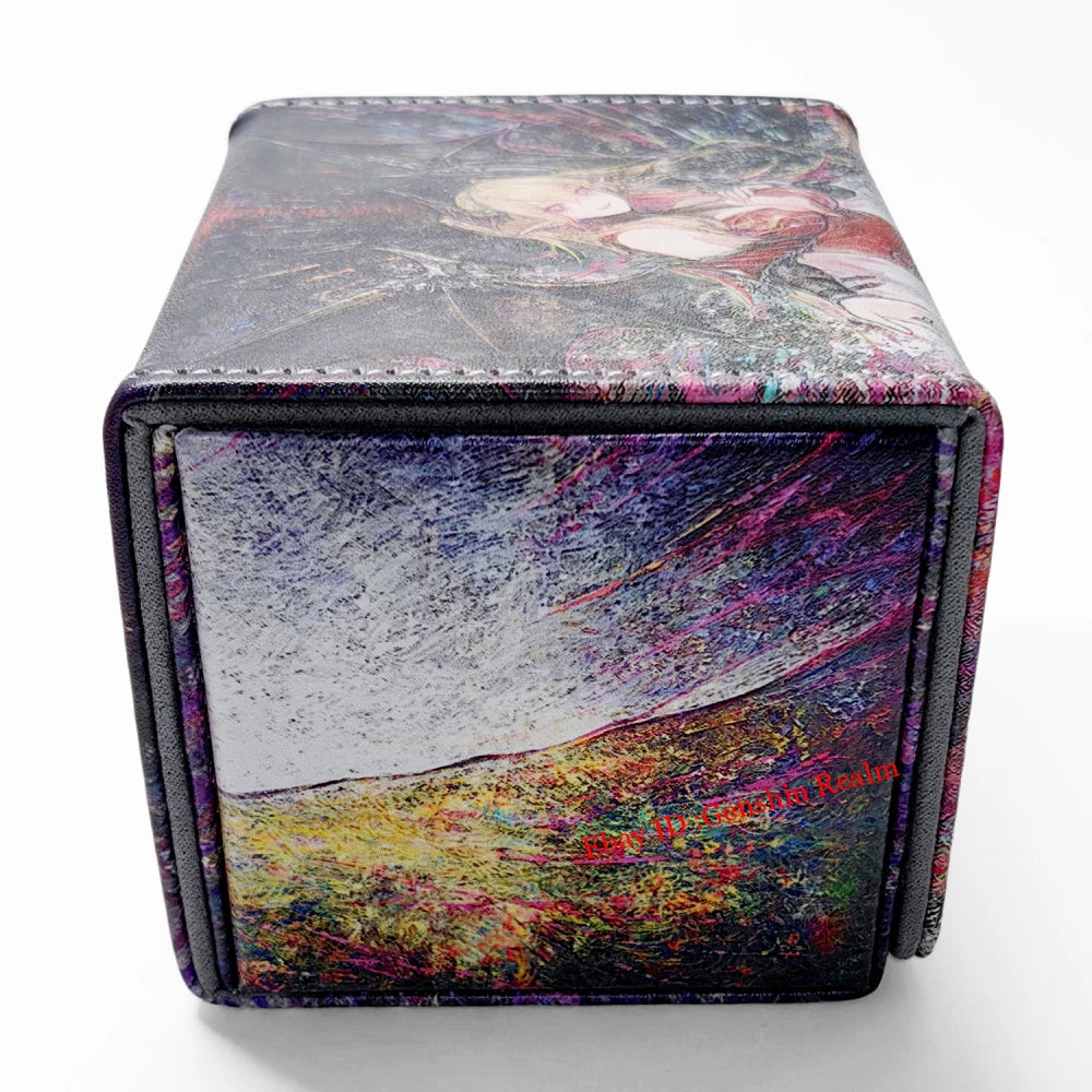 Anime Yu-Gi-Oh! Lacrima the Crimson Tears Card Magnetic Adsorption Storage Box 07FC0E-D4 - KOEEK