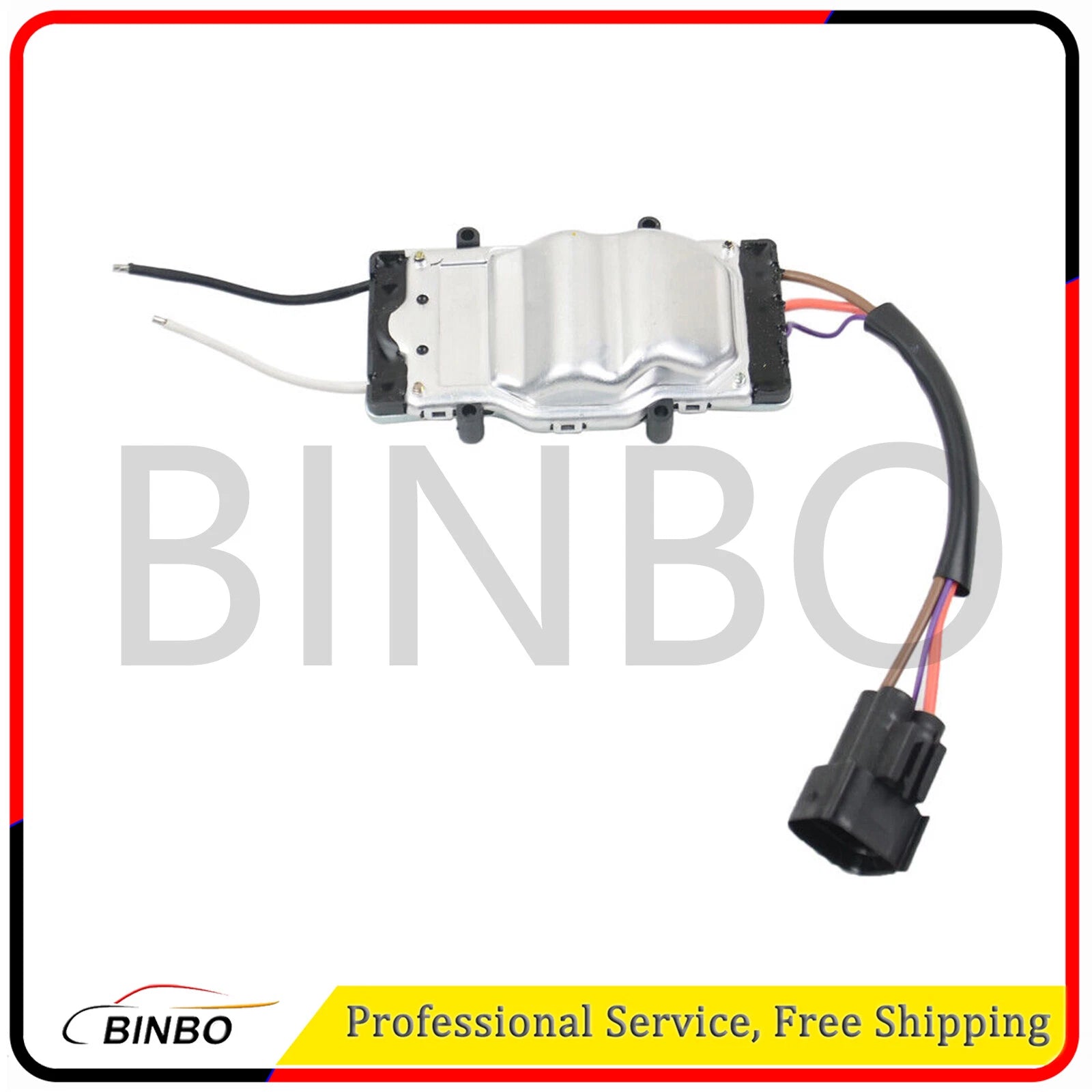 1*Radiator Fan Control Module 7525508 17117561757 for BMW 3Series E46 1137328080 07FC0E-D4 - KOEEK