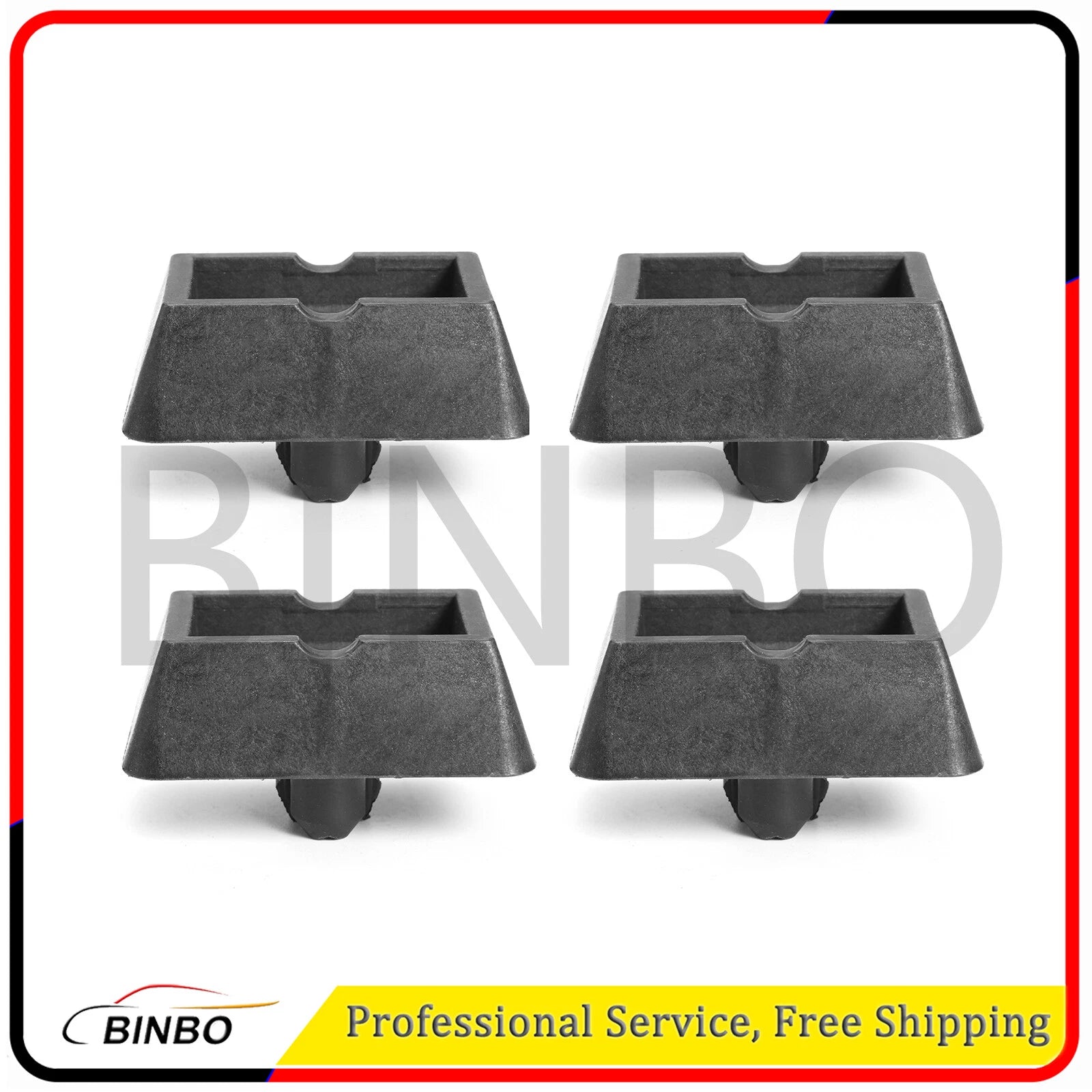 4PCS Under Car Jack Support Lift Pad for BMW E39 E46 323Ci 323i Z4 51718268885 07FC0E-D4 - KOEEK