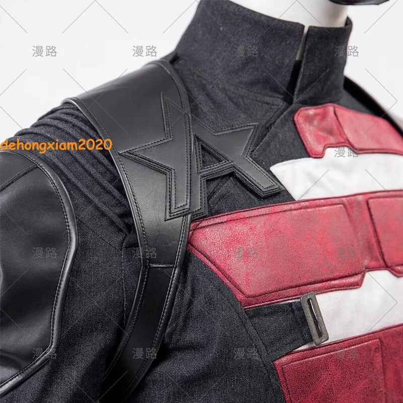 Thunderbolts* U.S.Agent John F. Walker Men Cosplay Costume Top Pants Mask Outfit 07FC0E-D4 - KOEEK