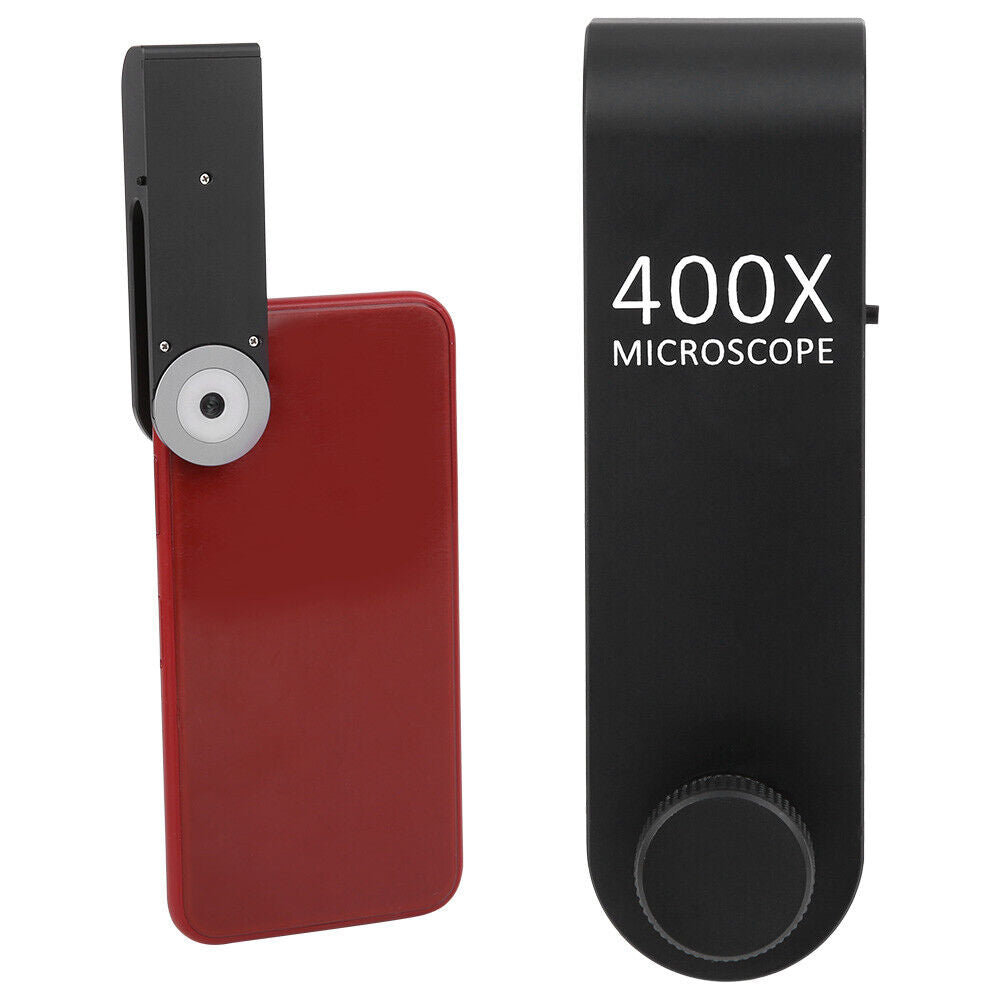 new 400X Zoom Microscope Camera For Mobile Phone LED Light High Magnification koeek - KOEEK