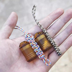 PEI Groud Waterproof Medicine Pill Bottles Necklace Pendants Pill Bottles Box 07FC0E-D4 - KOEEK