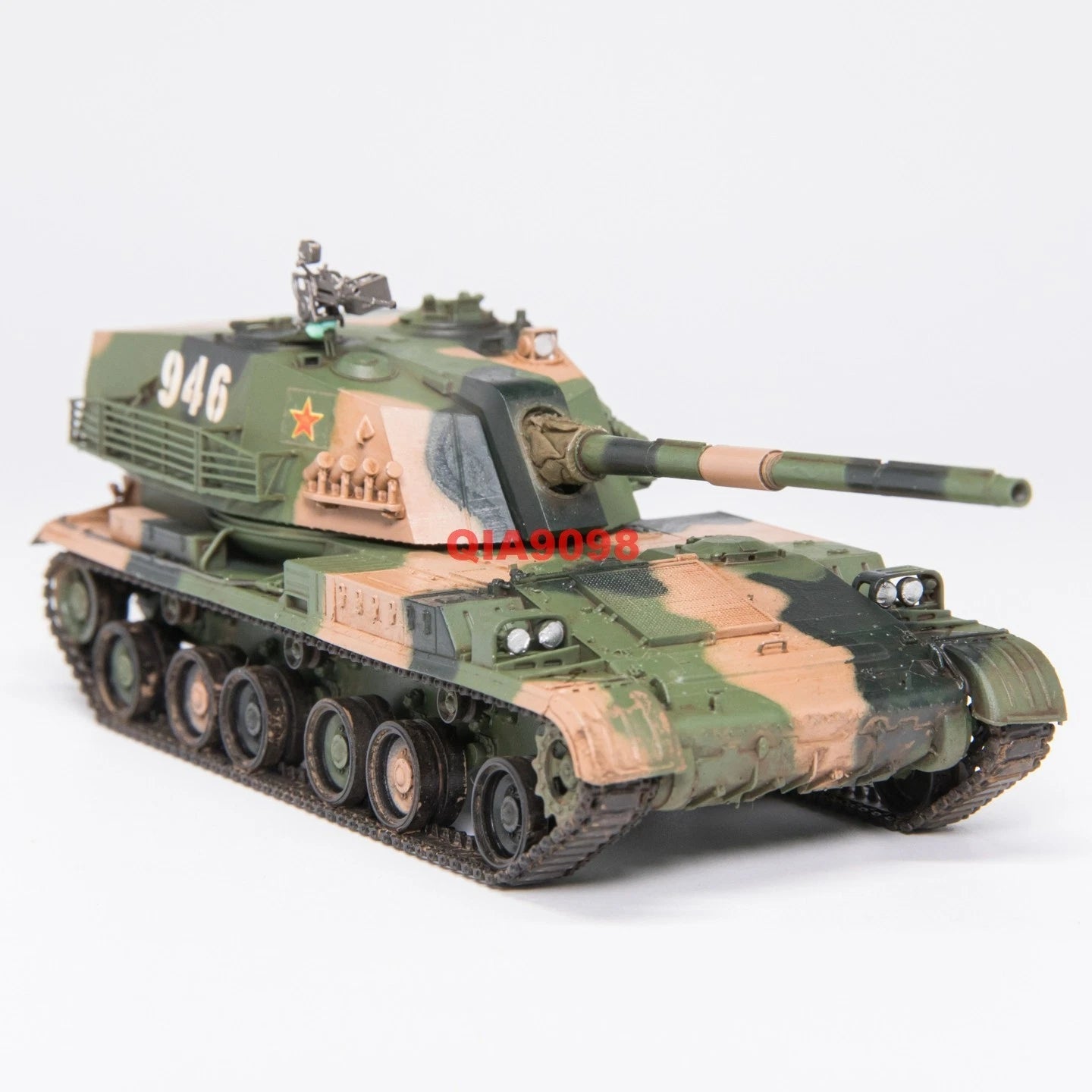 1/72 Scale China PLA Type 89 120mm Self-propelled Anti-tank Gun Model 07FC0E-D4 - KOEEK