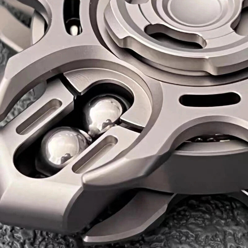 Oracle Tuning Fork EDC Fidget Spinner Double-Sided Linkage Fingertip Gyro Toy 07FC0E-D4 - KOEEK