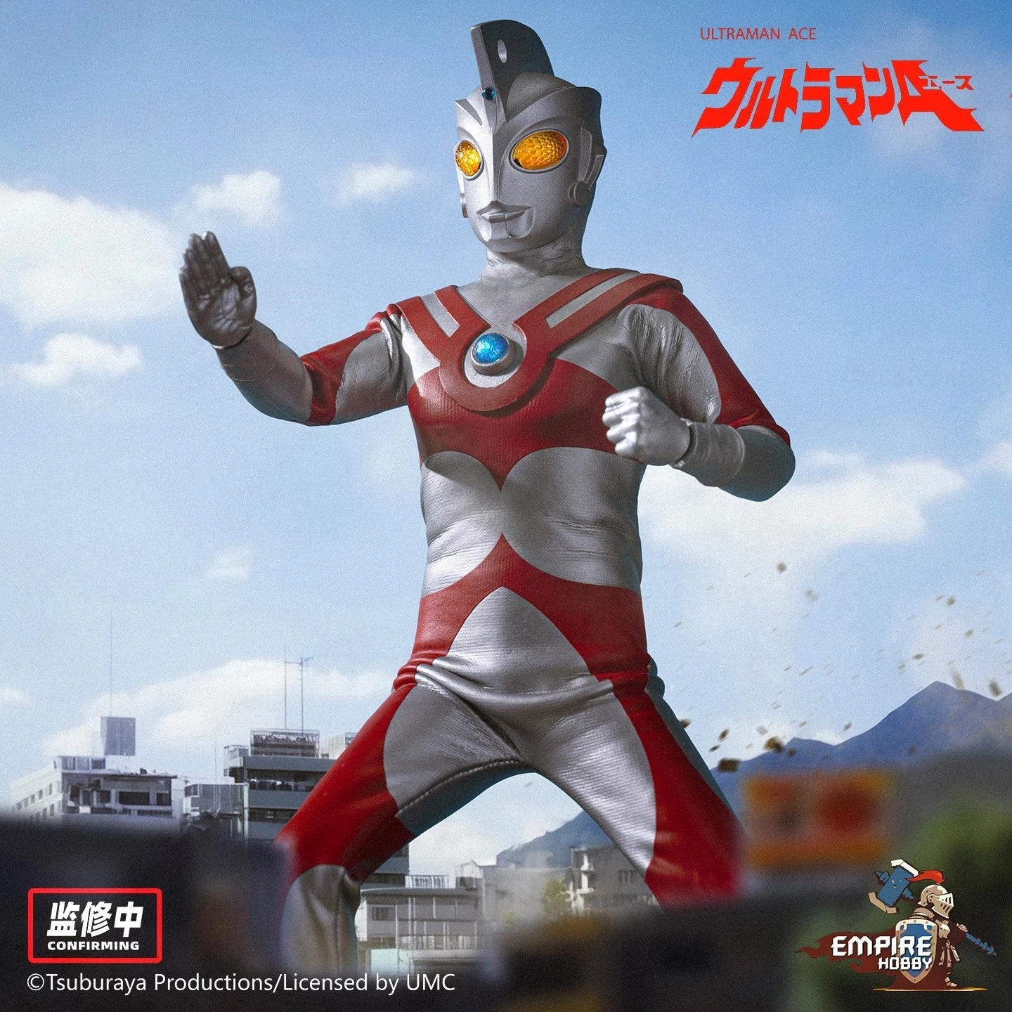 EMPIRE HOBBY Ace Ultraman Showa Era 1/9 Scale Clothed Collectible Action Figure EMPIRE_HOBBY - KOEEK