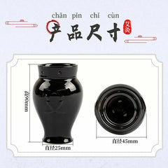 1pc Eye Face Ceramic Moxibustion Cup Moxa Box Gua Sha Massage Mugwort Tool艾灸艾条艾草 07FC0E-D4 - KOEEK