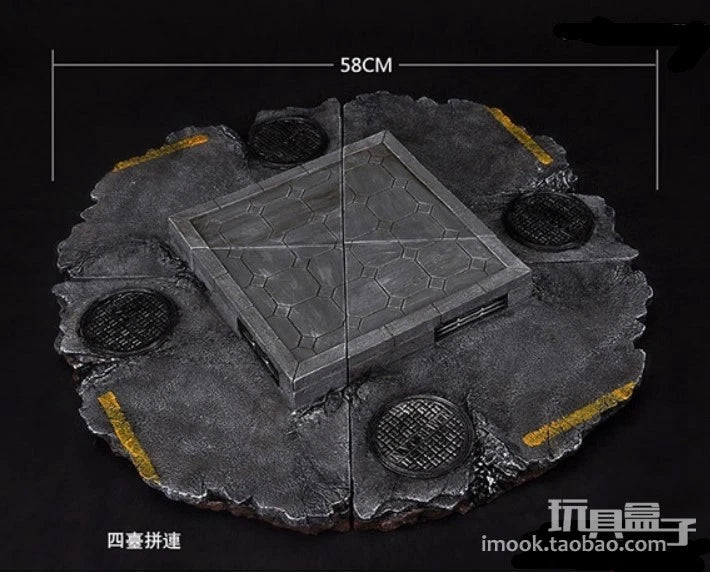TOYS-BOX Street Base Station 1:6 Scene Model Figure Accessory Resin Display TOYS-BOX - KOEEK