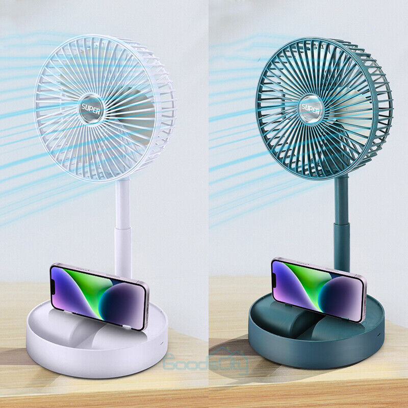 ny air acondicionado frio ventilator portatil USB oppladbar piso med 3 velocidade