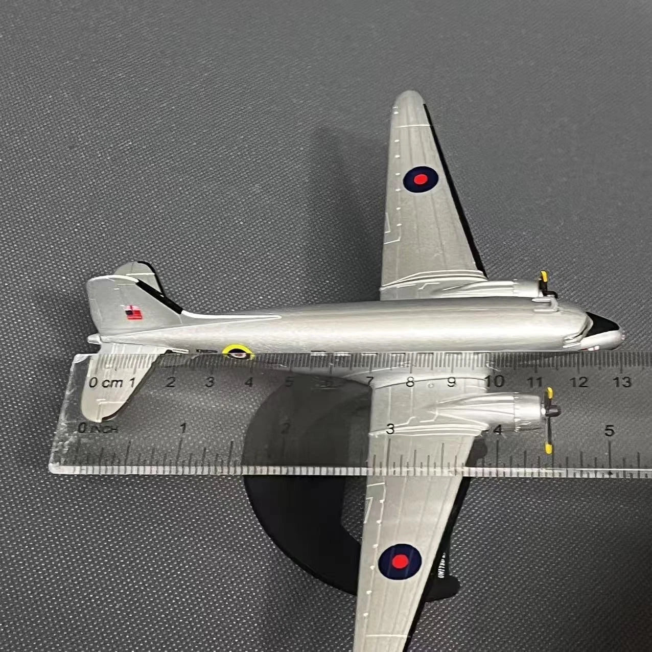 1:144 Douglas C-47 Dakota Transport Aircraft Model Diecast Military Collection 07FC0E-D4 - KOEEK