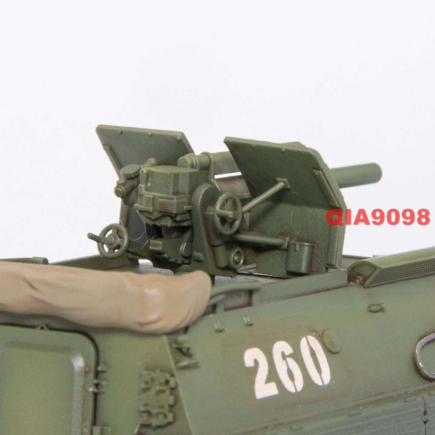 1/72 Scale China PLA Type 70 122mm Self-propelled Howitzer Green Resin Model 07FC0E-D4 - KOEEK