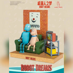 In Stock Official LUCK MOAI X Robot Dreams Collectible Figure Ornament Gift LUCK_MOAI - KOEEK