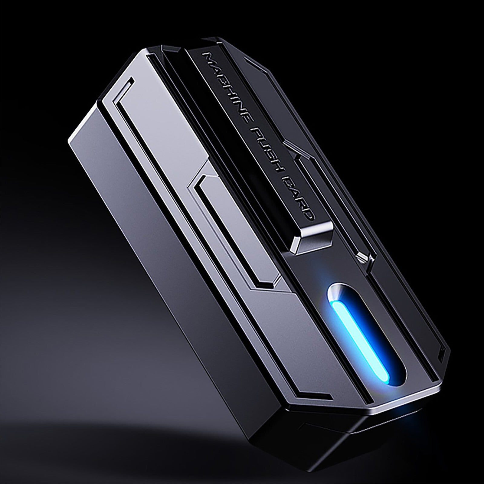 Push Card Pulse Coin Luminous EDC Magnetic Decompression Artifact Metal Toy Gift 07FC0E-D4 - KOEEK