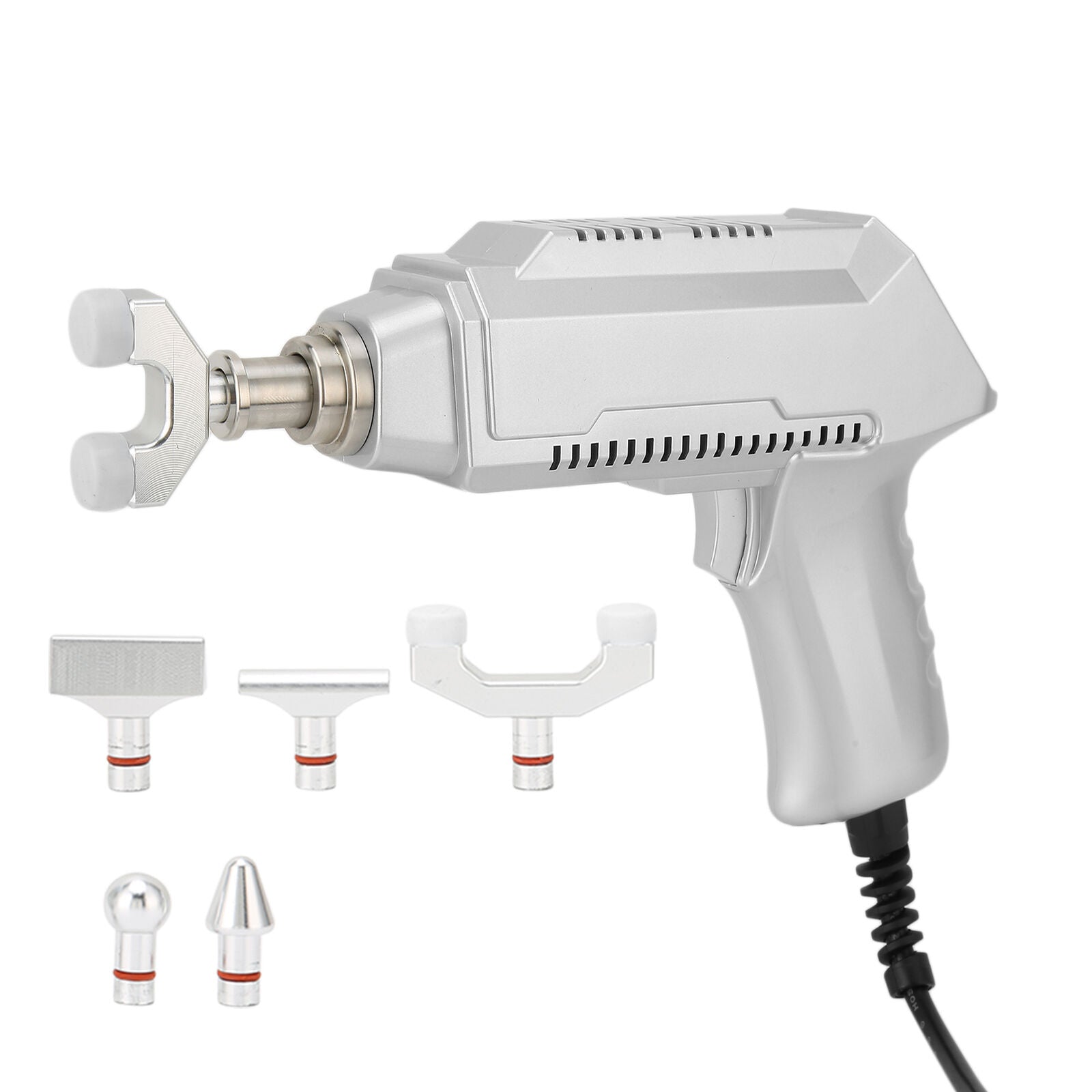 new Electric Spinal Chiropractor Massager Corrector Gun For Relaxation(EU Plug) HGF koeek - KOEEK