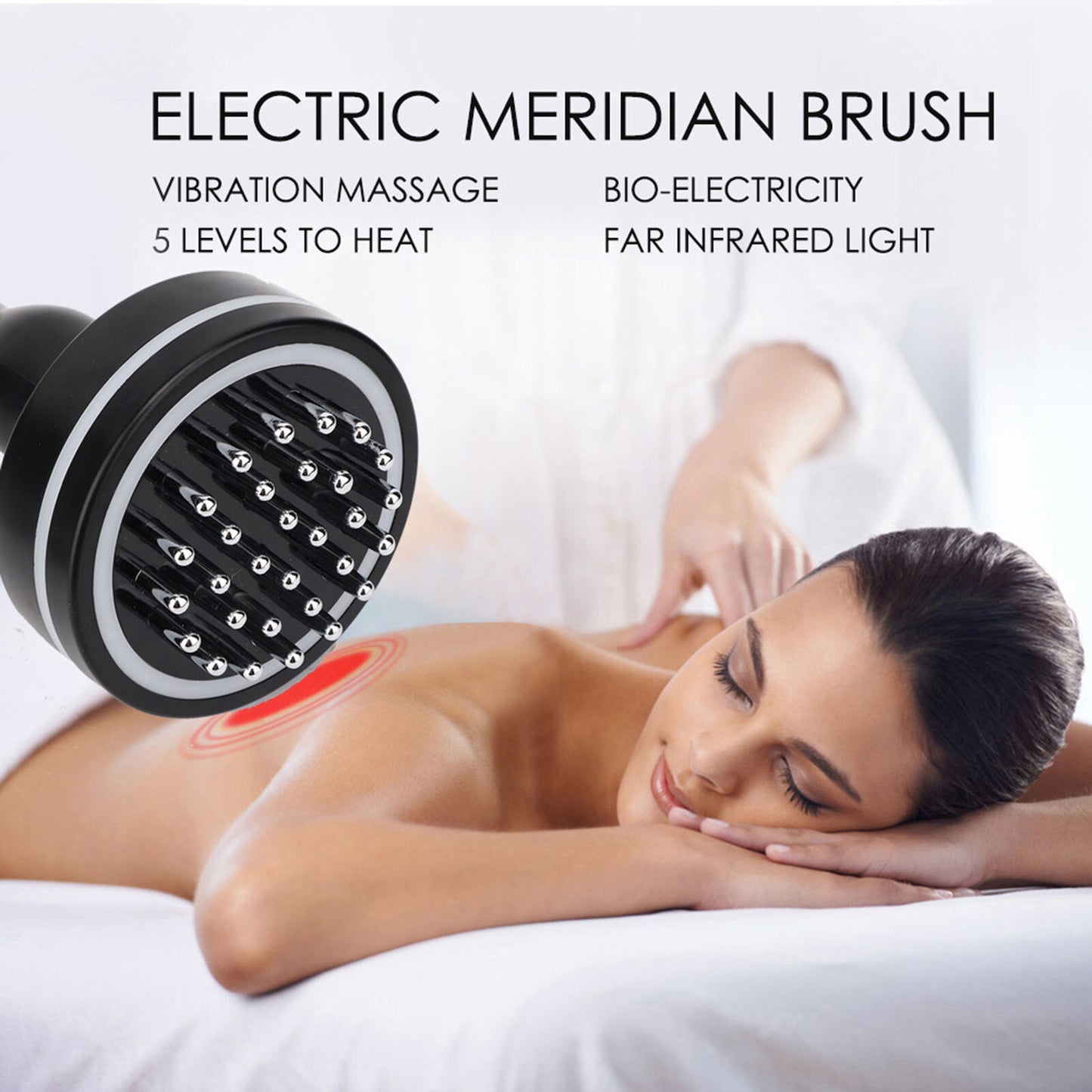 new Electric Massager Fatigue Relief Scraping InfraMassage Device EU Plug HGF koeek - KOEEK