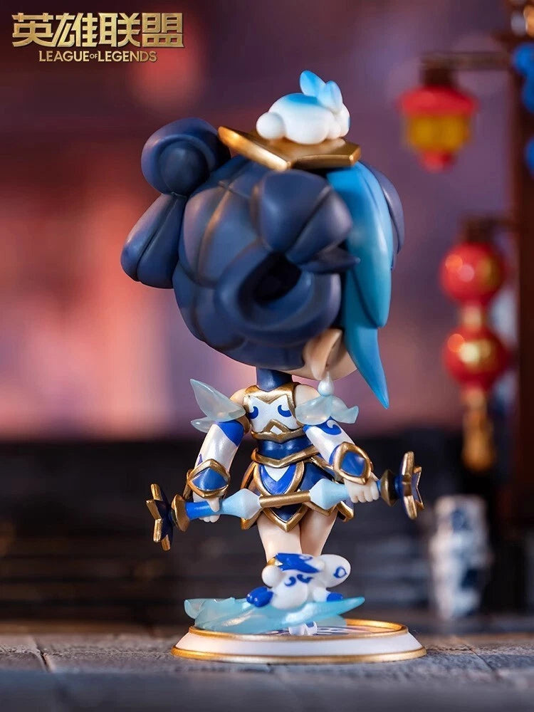 League Of Legends LOL Lux Figure Blue And White Porcelain Limited Edition Model LOL - KOEEK