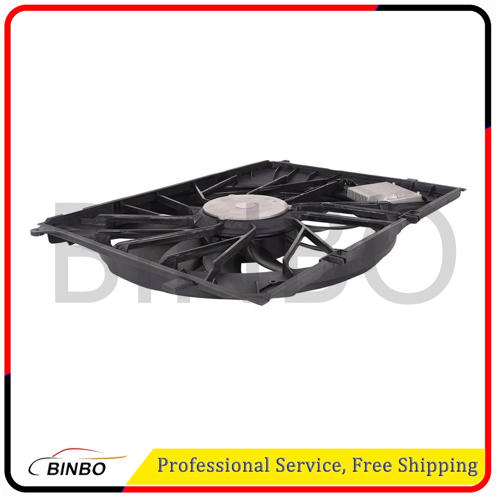 Brushless Motor Cooling Fan for Mercedes-Benz C215 W220 S500 S600 A2205000293 07FC0E-D4 - KOEEK