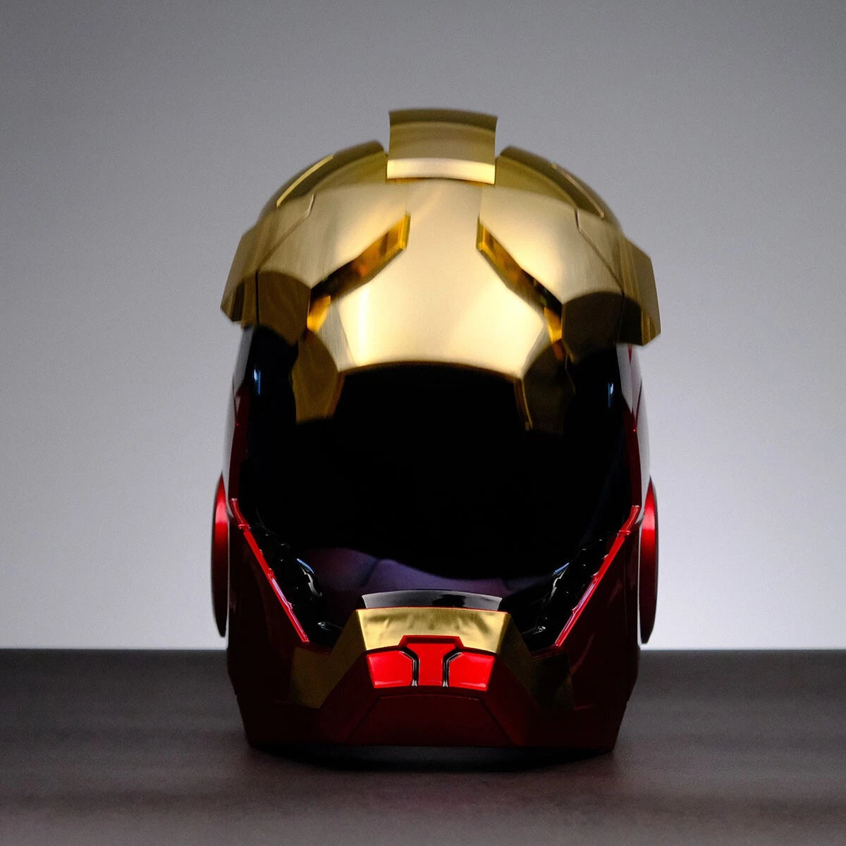 Stock AUTOKING Gold Iron Man MK5 1:1 Wearable Helmet Deformed Voice-control Mask AUTOKING - KOEEK