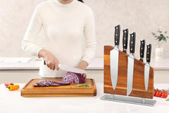 Magnetic knife block (without knife), magnetic universal holder, knife holder 07FC0E-D4 - KOEEK