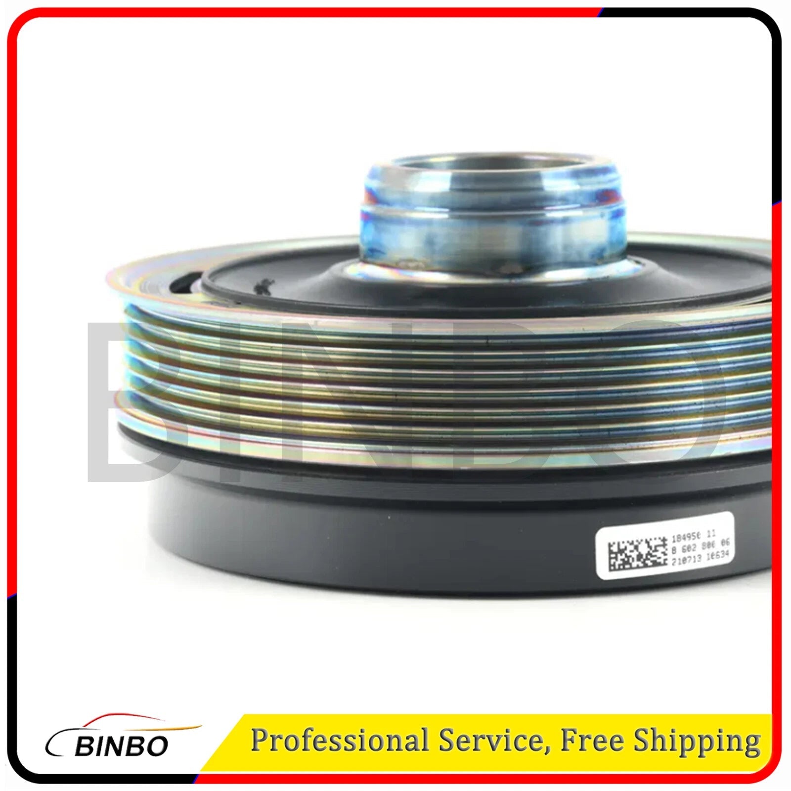 Engine Crankshaft Pulley 11238602800 Fit For Mini Cooper Clubman Countryman 2.0L 07FC0E-D4 - KOEEK