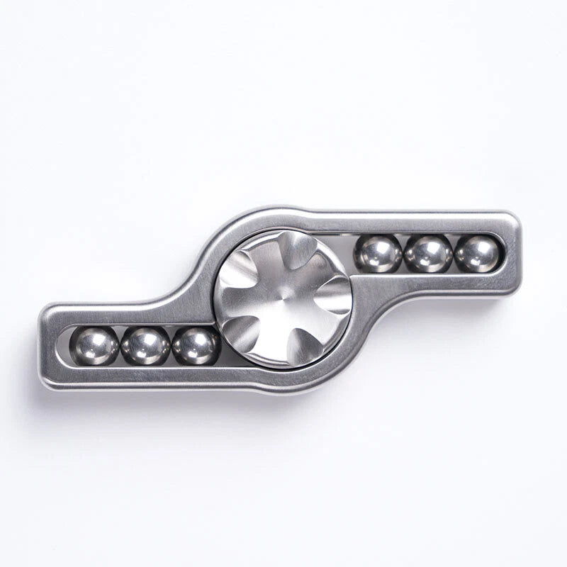 Stainless Steel PEI Fidget Spinner EDC Hand Spinner Finger Toy Stress Relief Toy 07FC0E-D4 - KOEEK