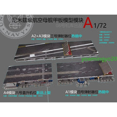 1/72 Nimitz Aircraft Carrier Deck Model Helipad A4 Module Model 07FC0E-D4 - KOEEK