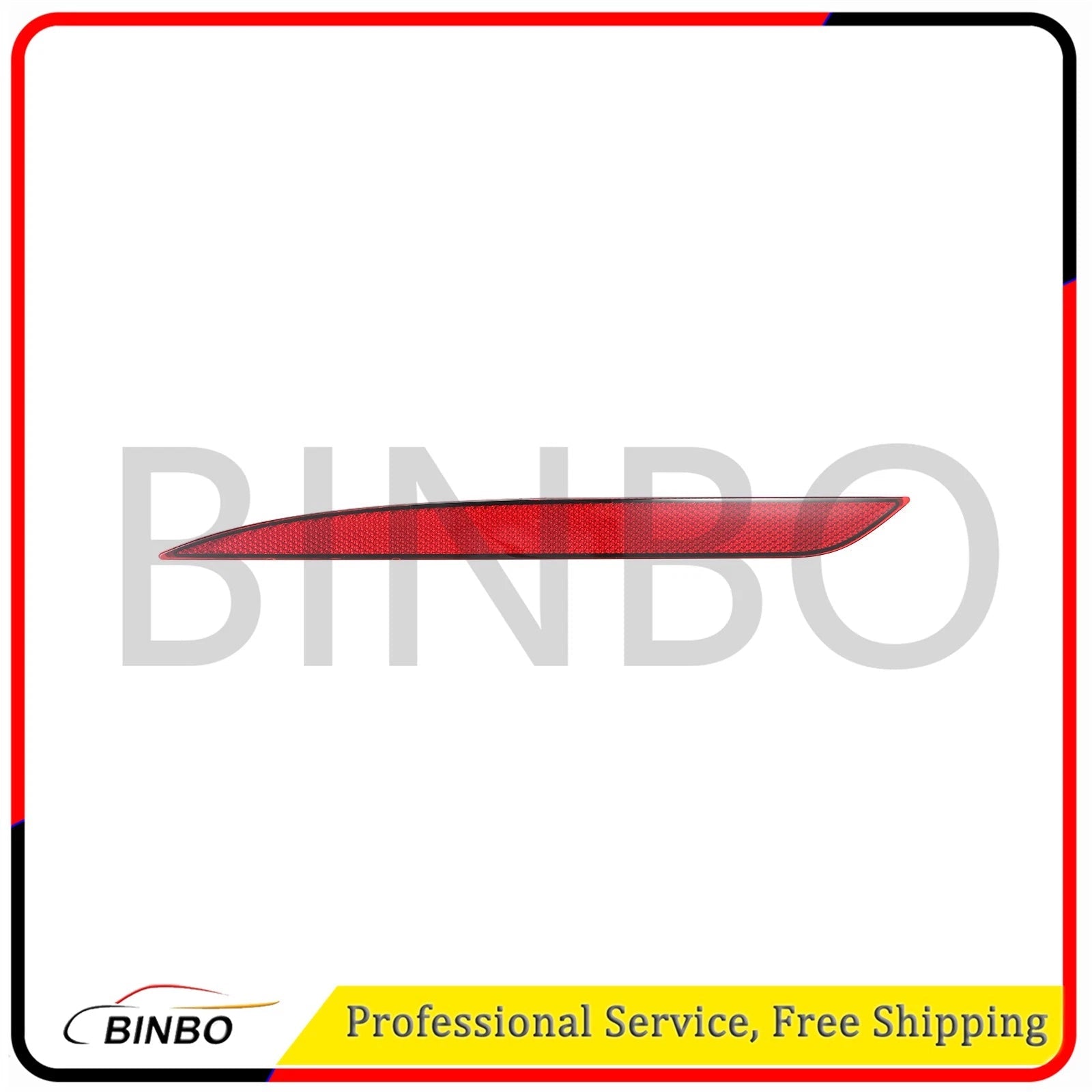 For Tesla Model Y 2022 2021 2020 Tail Rear Bumper Reflector Red Pair LH RH 07FC0E-D4 - KOEEK