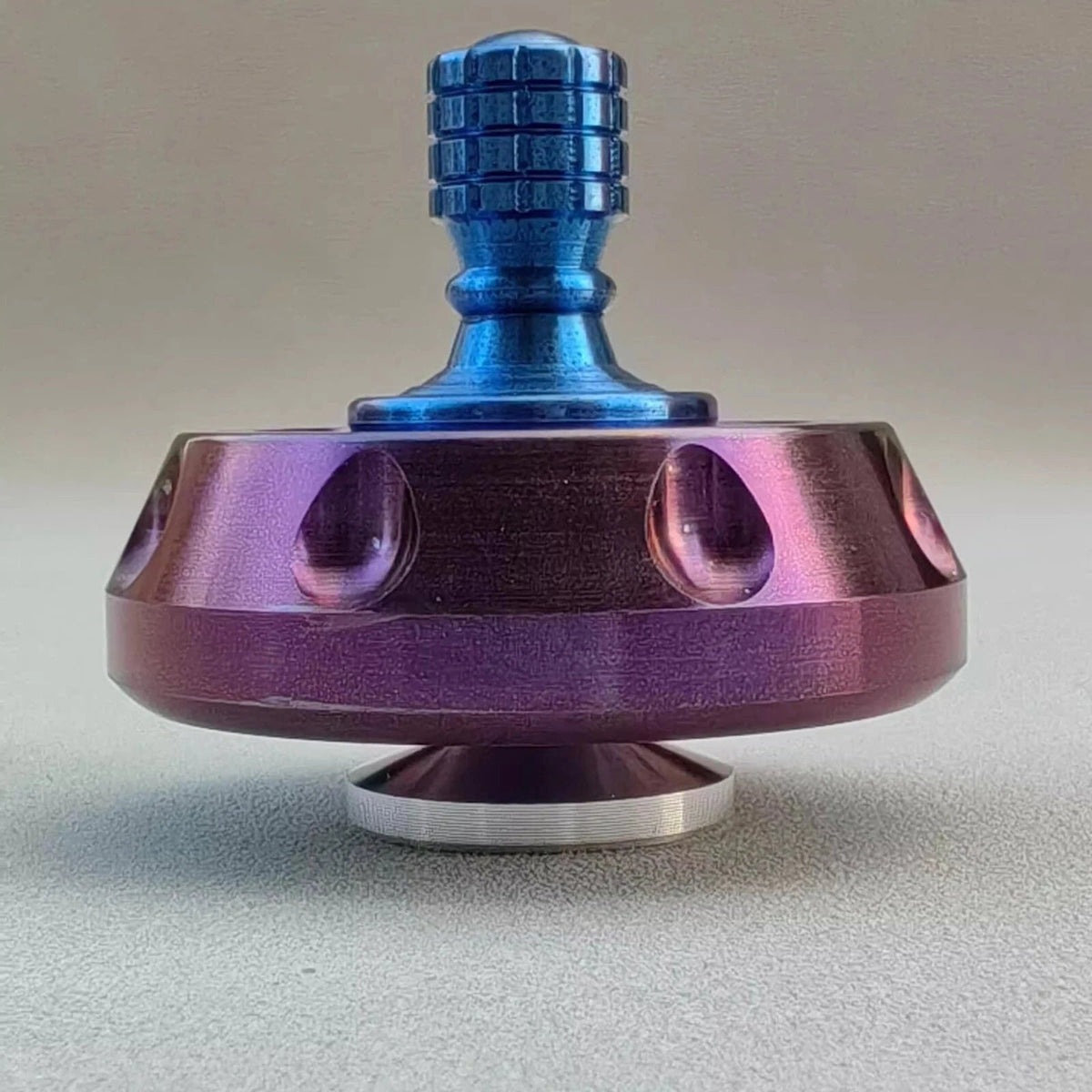 Titanium Alloy Spinning Top EDC Toy Top Spinner Mental Stress Relief Fidget Toys 07FC0E-D4 - KOEEK