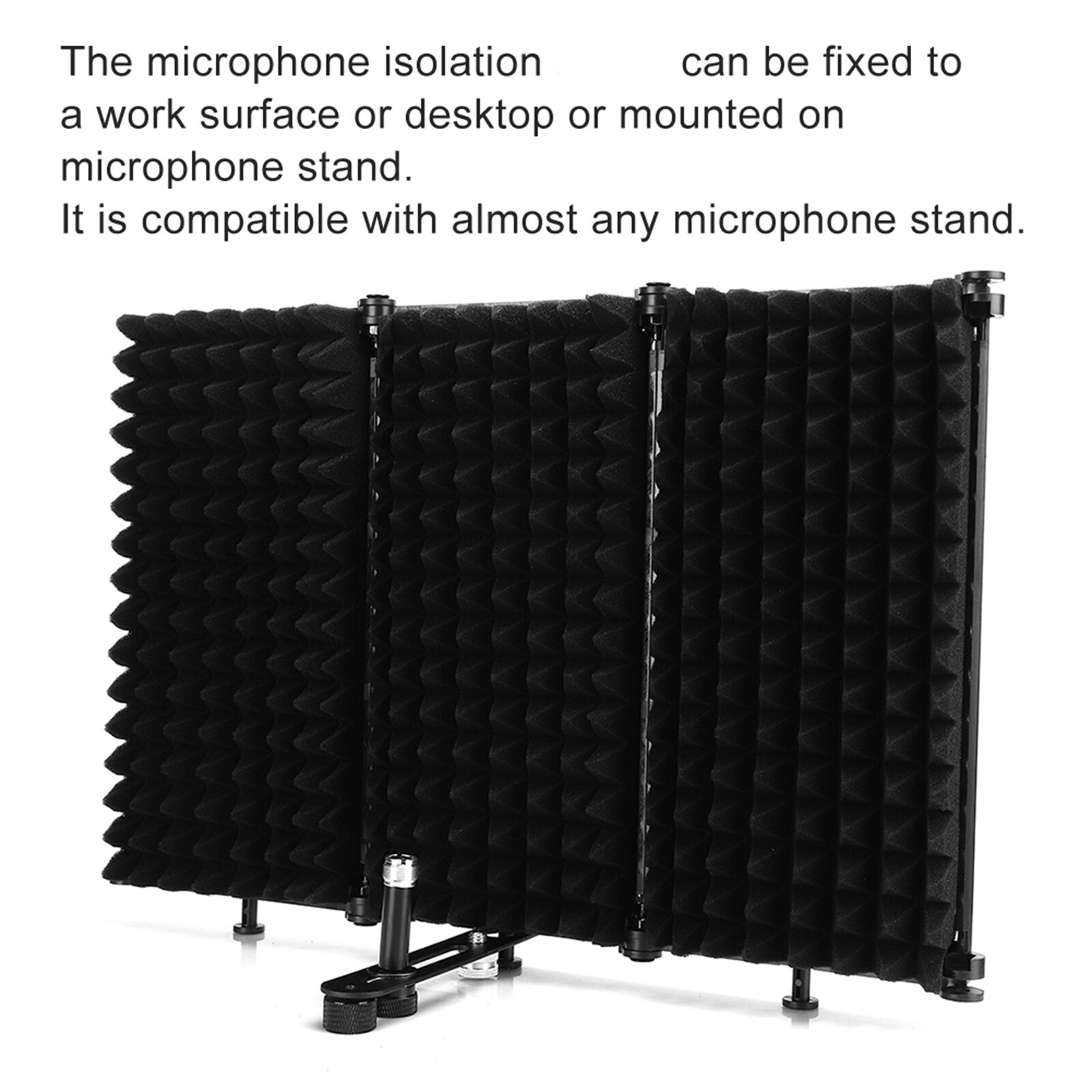 new Foldable Microphone Insulation Recording Studio Sponge koeek - KOEEK