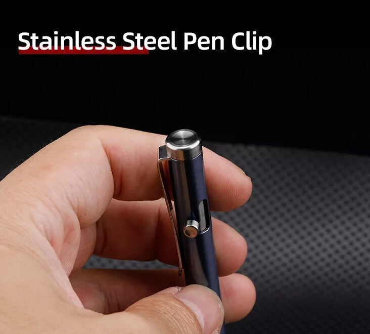 Titanium Bolt Action Pen Writing Office Ballpoint Pen Outdoor EDC Signature Pen 07FC0E-D4 - KOEEK