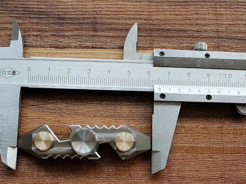 TC4 Titanium Finger Spinner EDC Toy Multi Pry Bar Bottle Opener Crowbar Tool 07FC0E-D4 - KOEEK