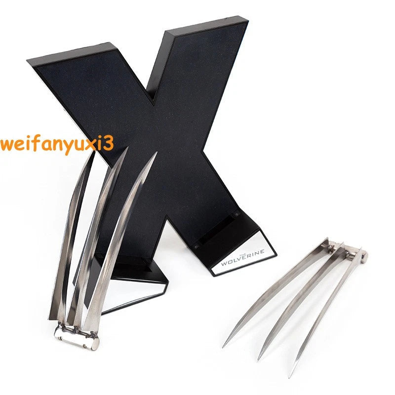 Wolverine's Claws Replica Steel Claws Wearable With Lightable Support Gift 07FC0E-D4 - KOEEK