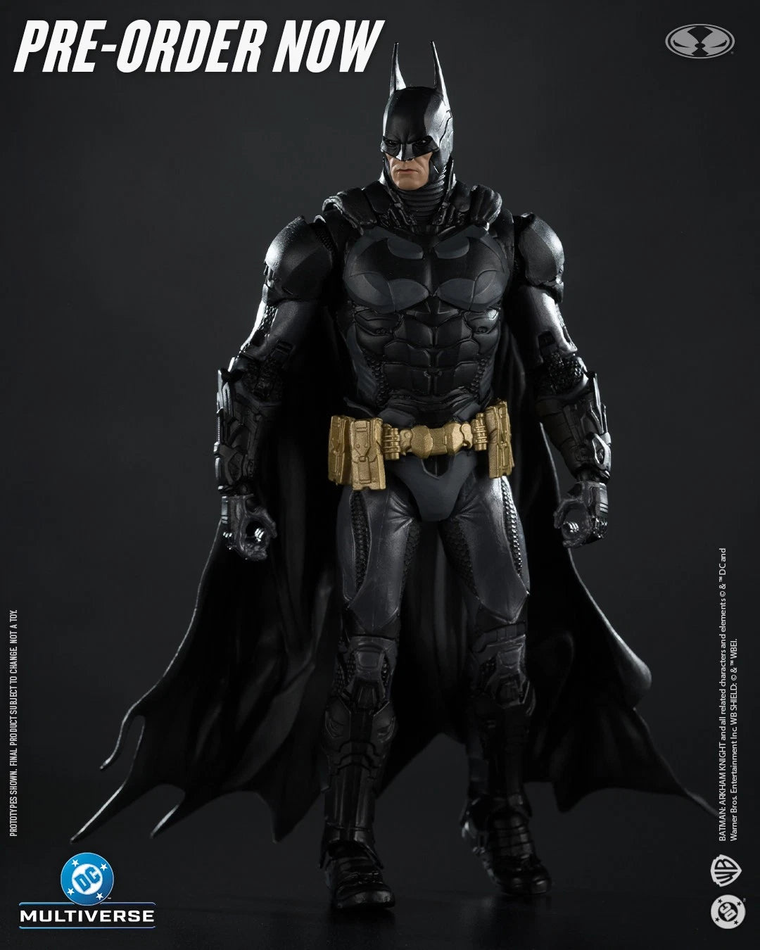 McFarlane Batman (Arkham Knight) 1/10‑scale Articulated Action Figure 07FC0E-D4 - KOEEK