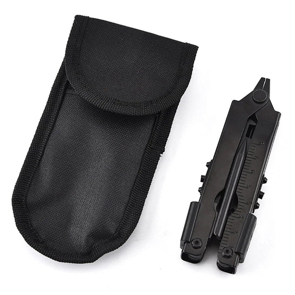 13 In1 Portable Pocket Stainless Steel Outdoor Survival Multi Tool Plier Compact 07FC0E-D4 - KOEEK