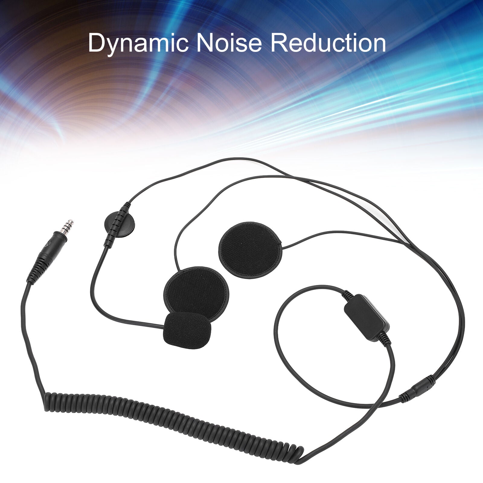 new Helmet Headset Microphone Fully Shielded With Dynamic Radio Frequency Noise koeek - KOEEK